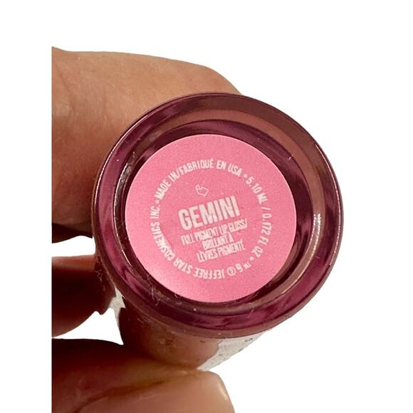 Jeffree Star Supreme Gloss Full Pigment Lip Gloss Gemini .172oz Mauve Brown New - Picture 4 of 9